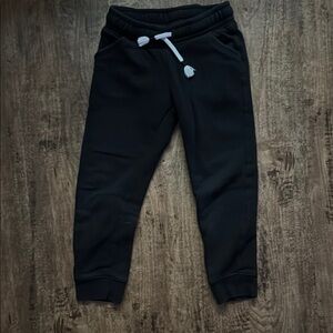 Kids Black Jogger Pants size 4t